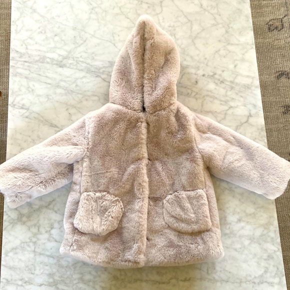 Jackets & Coats Zara Faux Fur Coat Toddler Girls Size 34 Poshmark
